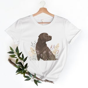 Lab Mom Shirt, Chocolate Labrador Shirt, Labrador Retriever, Labrador Dog Mom, Chocolate Lab Gifts, Labrador Retriever Shirt, Dog Mom Gift