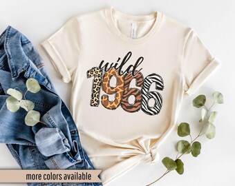 Wild 60th Birthday Shirt, Vintage 1966 Shirt, 60th Birthday Gift For Women, 60th Birthday Gift For Men, 60th Birthday Friend, 60th Birthday