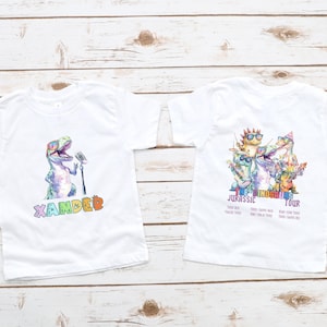 Dinosaur Birthday Shirts, Family Dinosaur Birthday T-Shirt, 3rd Birthday, Jurassic Theme Birthday, Dinosaur Band, Third Birthday Party Shirt