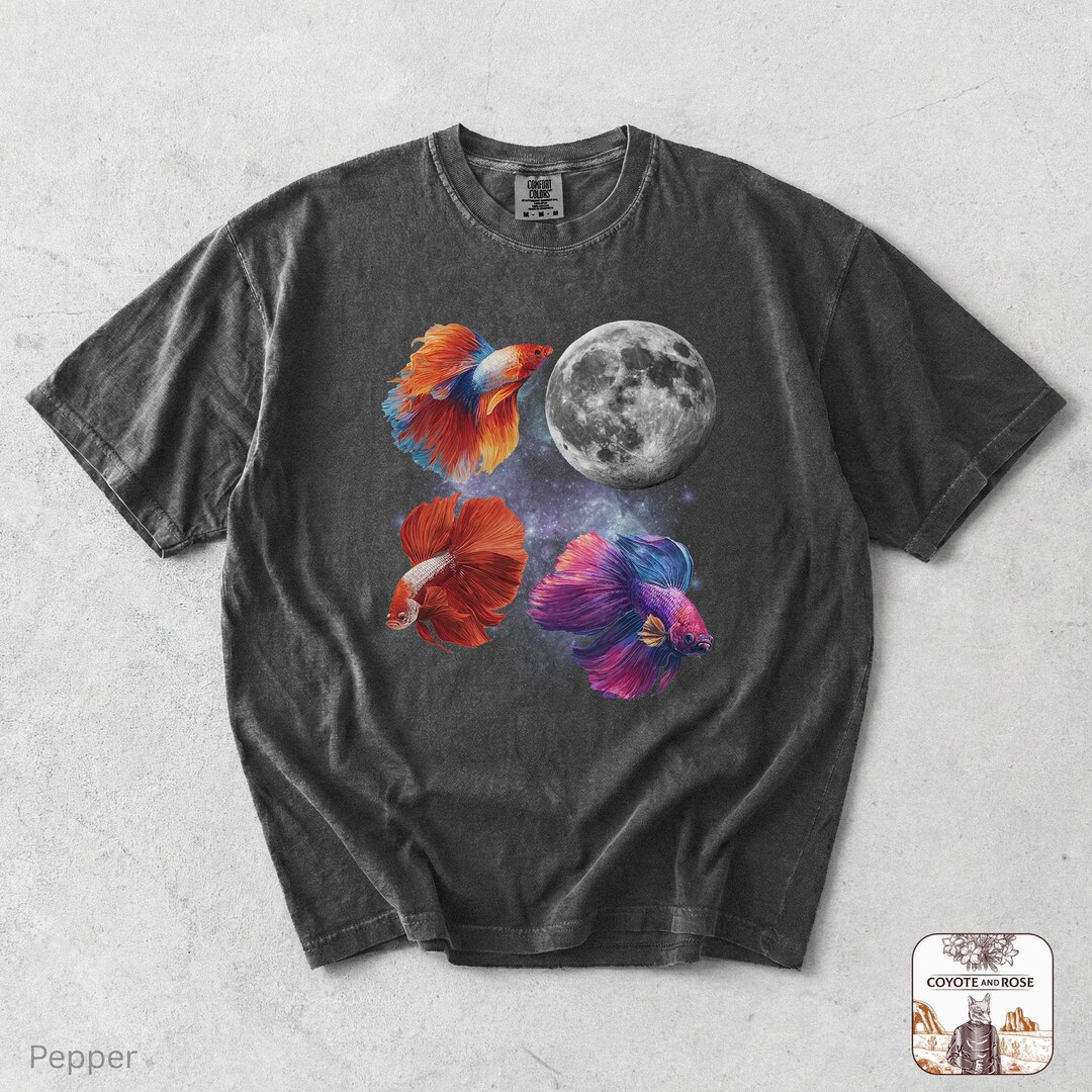 Betta Fish Shirt, Betta Fish Birthday Gift, Betta Fish Graphic Tee ...
