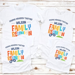 Personalized Family Reunion 2024 Shirt, Family Cookout Party Shirts, Matching Family Summer Party Customized Shirts, Family Reunion T Shirts
