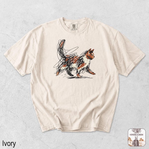 Calico Cat Shirt, Calico Cat Gift, Calico Cat Graphic Tee, Cat Mom Gift, Cat Dad Gift, Funny Cat Birthday Gift, Calico Cat