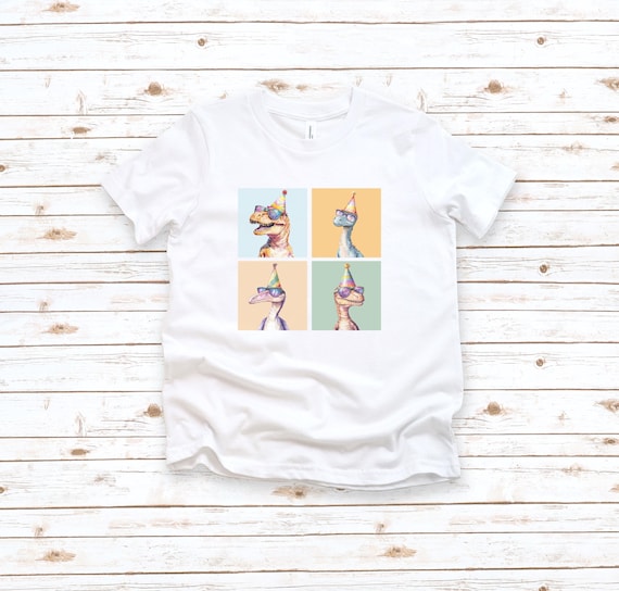 Dinosaur Birthday Shirt, Dinosaur Kids Shirt, Dinosaur Birthday Gift, Dinosaur Toddler Shirt, Dinosaur Birthday Theme, T-Rex Birthday Party