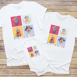 Pirate Birthday Shirt, Pirate Party, 1st Birthday Shirt, Pirate Crew Birthday Shirt, First Mate Toddler Pirate Shirt,Pirate Theme Family Tee