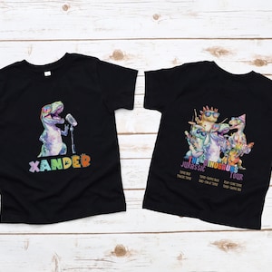 Dinosaur Birthday Shirts, Family Dinosaur Birthday T-Shirt, 3rd Birthday, Jurassic Theme Birthday, Dinosaur Band, Third Birthday Party Shirt