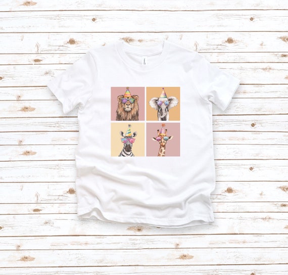 Party Animals Birthday Shirt, Safari Birthday Shirt, Zoo Birthday Shirt, Lion Toddler Shirt, Wild Birthday Shirt, Safari Birthday Party