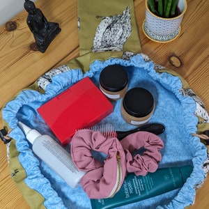 Etsy drawstring makeup bag new arrivals