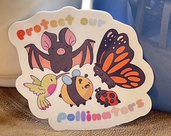 Protect our Pollinators - Vinyl Sticker