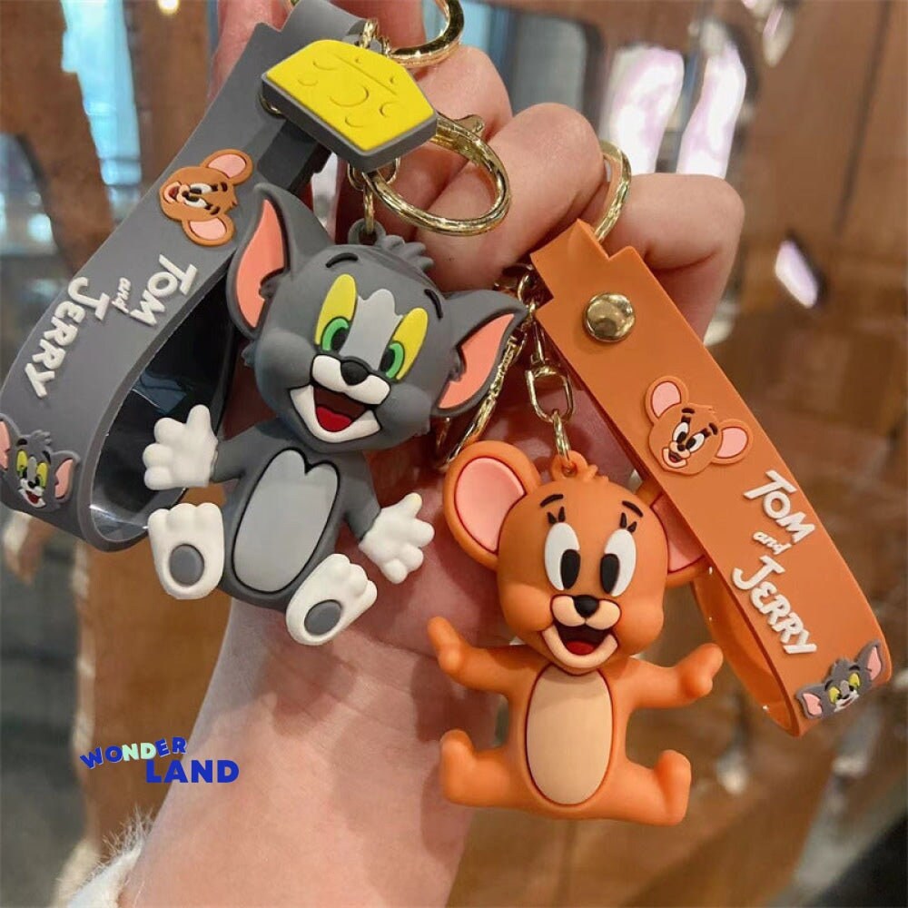 Tom & Jerry Keychains Etsy