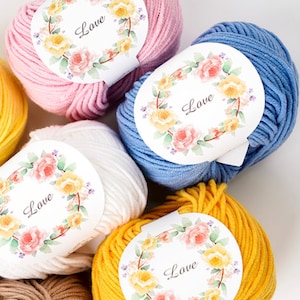 Natural Cotton Rayon Yarn% , 45g, 70 Colors, Natural Cotton Yarn for Baby, Korean Yarn, Knitting Yarn, Crochet Yarn, Scrubby Yarn