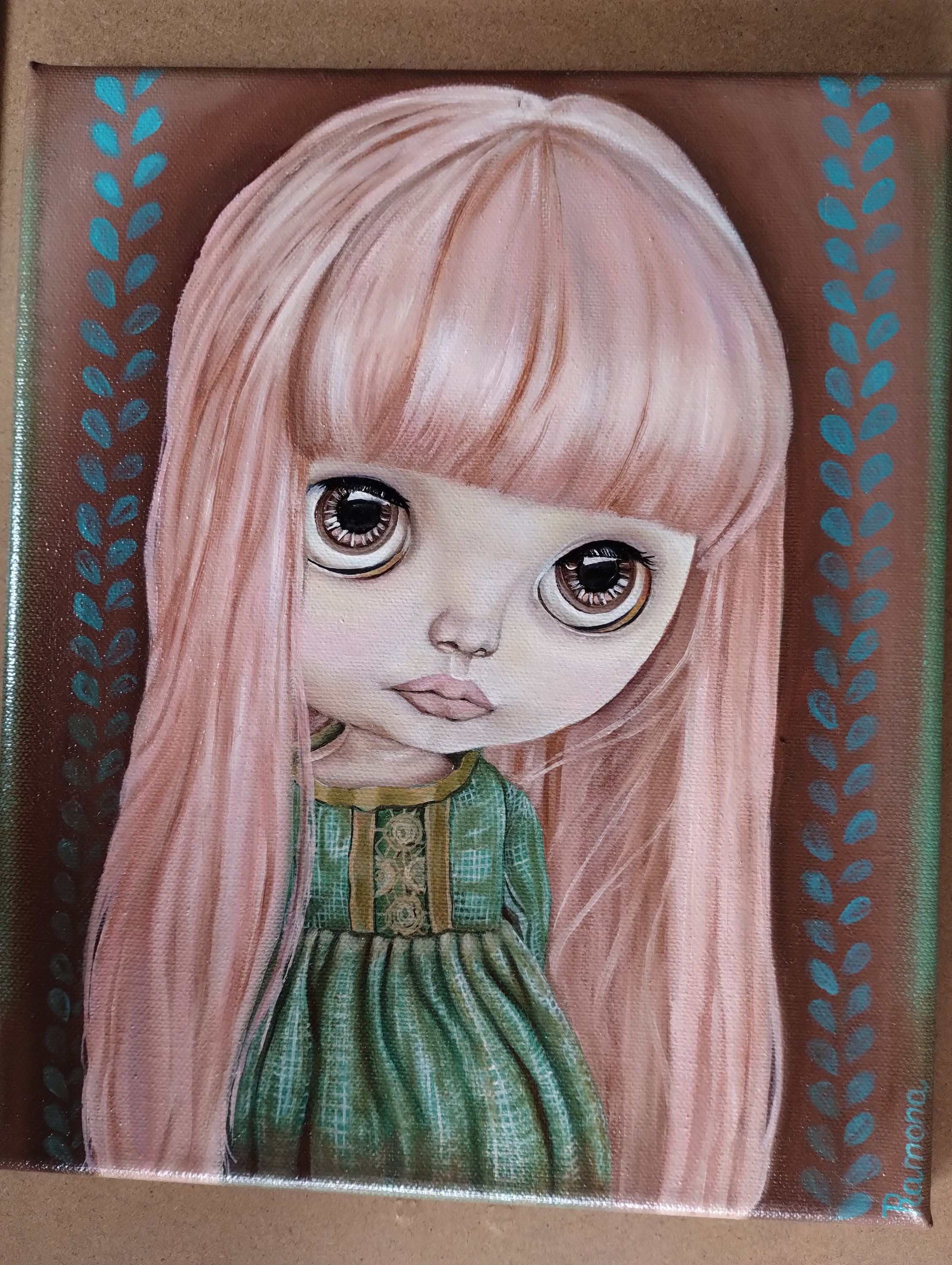 Blythe doll painting 2025