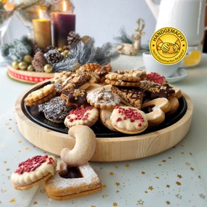 Christmas cookies 1Kg (34Eur per Kg) Christmas cookies as if homemade, festive mix for Christmas from FeinLand