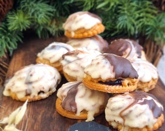 Blaubeerhauben 200g (32Eur pro Kg), Wintergebäck, Kekse von FeinLand