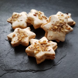 Milk stars (31Eur per kg) 200g pack, biscuits from FeinLand