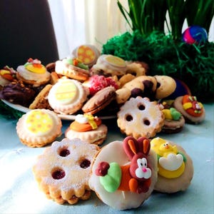 Osterkekse 1Kg und Eierlei Plätzchen von FeinLand, Ostergebäck wie sebstgemacht auch als Ostergeschenk