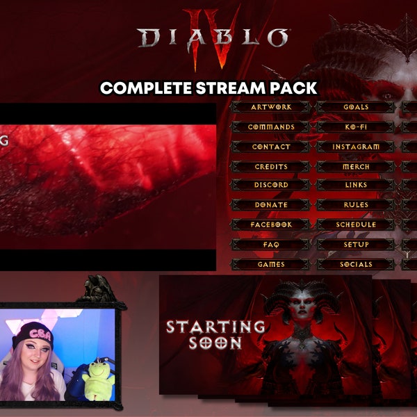 Diablo 4 Overlay - Etsy