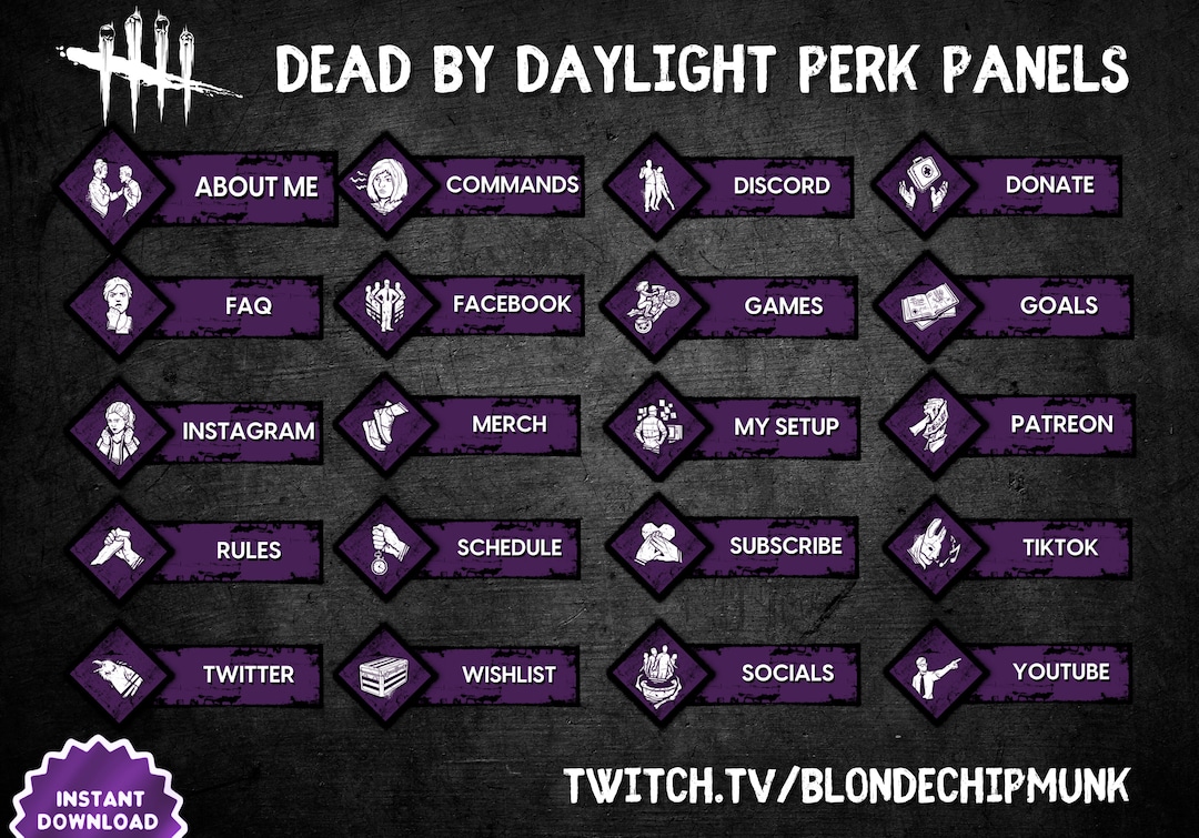 Dbd Perk Template