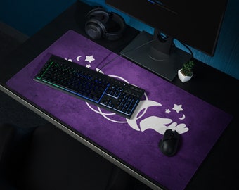 Mikaela Reid Mouse Pad Lazy Pyjamas PJs Dead By Daylight Mousemat DBD Mouse Pad Gaming Gamer Cozy Break Purple Gift Mouse Mat