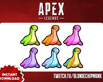 Nessie APEX LEGENDS  Sub Badges / Bit Badges For Twitch, YouTube, Discord Streamer