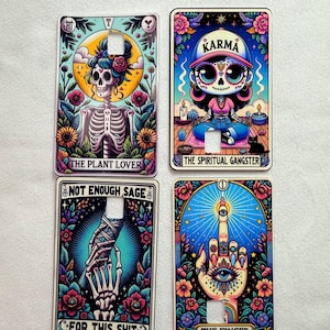 Pegatina de piel de carta del tarot