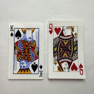 King and Queen playing card skin sticker
