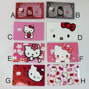 HK süßer Miezekatze Karten Sticker