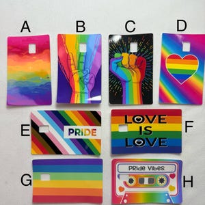 Pegatina de piel de la tarjeta Orgullo