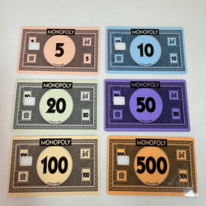 Sticker pour carte de crédit Monopoly