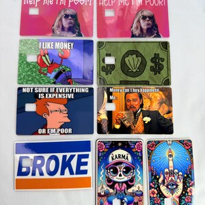 Sticker skin carte rigolote