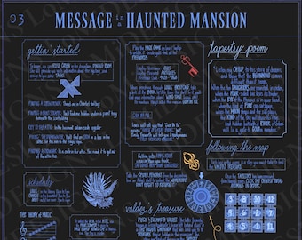 DIGITAL Nancy Drew Inspired Poster | Haunted Mansion | Wall Art | Decor | Printable