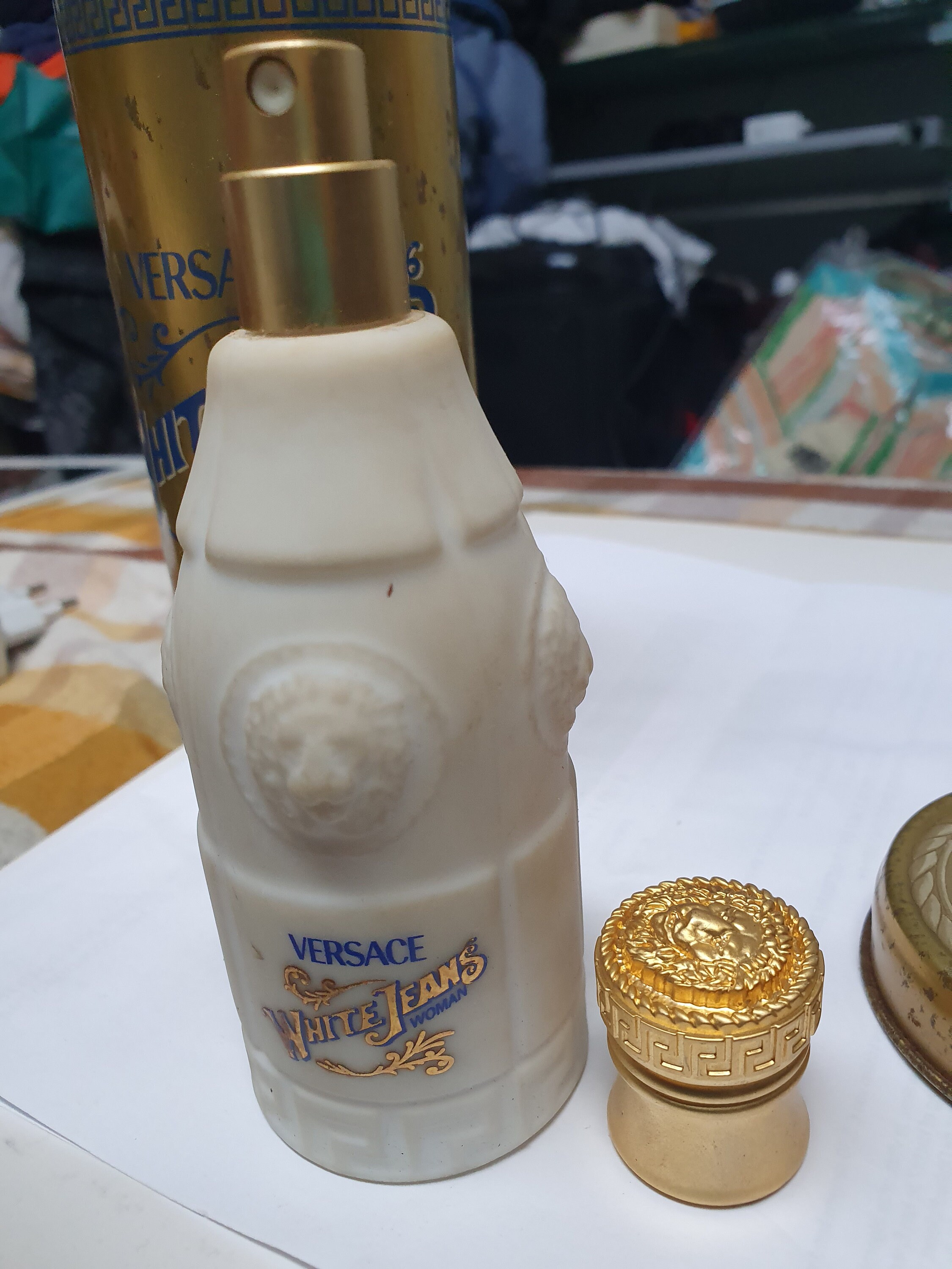 Eau de toilette VERSACE WHITE JEANS 75ml en vaporisateur spray