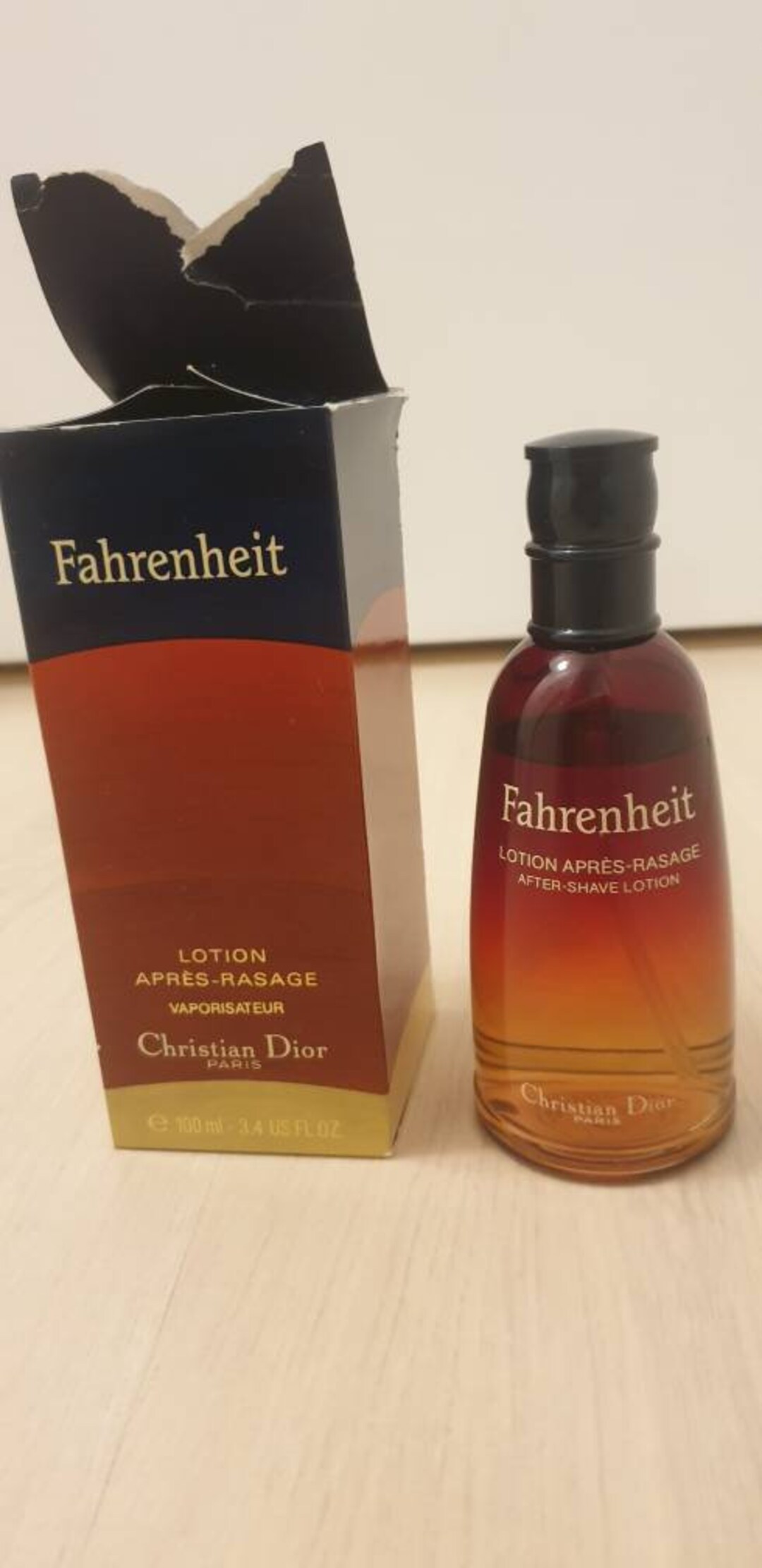 Christian Dior Fahrenheit After Shave Lotion Spray 100ml 3.4 Fl.oz.vintage Very Very Rare Etsy UK