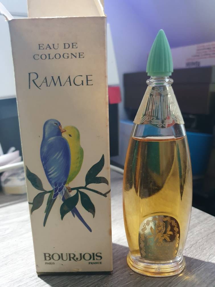 Eau De Cologne RAMAGE BOURJOIS Vintage 1950, Very Very Rare - Etsy