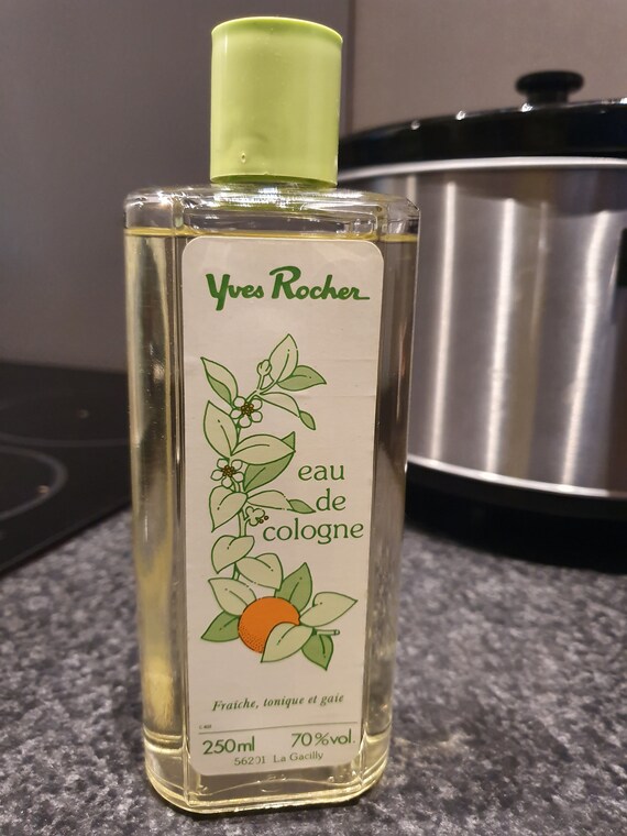 Eau De Cologne Yves Rocher 'Fraîche, Tonique Et Gaie' 250ml - Flacon Vintage