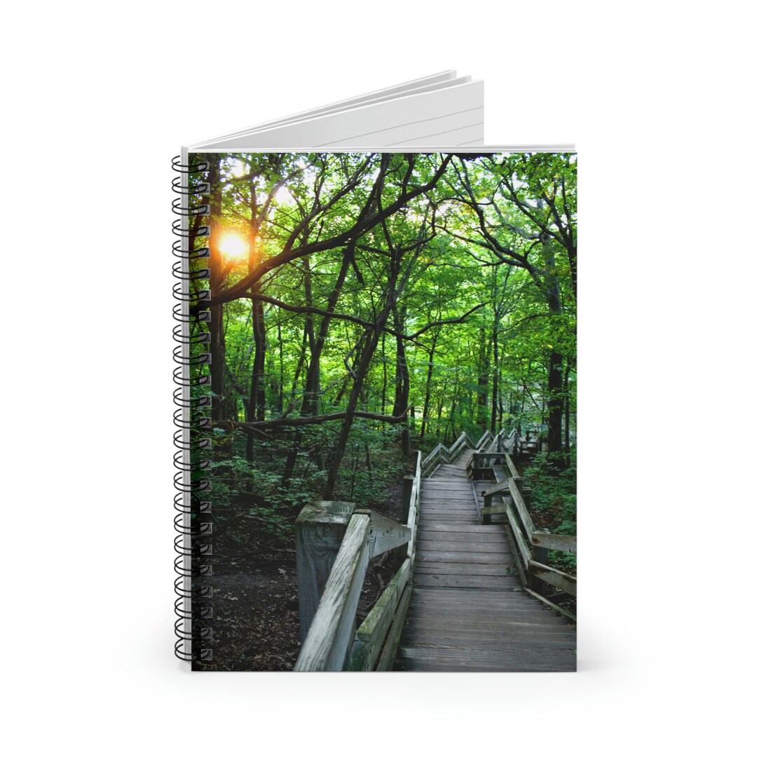 Spiral Notebook - Ruled Line - Etsy