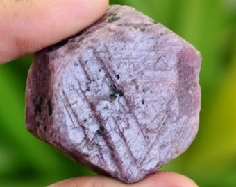 Natural Purple Ruby Specimen: Record Keeper Crystal, 406.1 Carat
