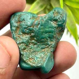 Kingman Mine Turquoise Specimen: 46.15 Carat Arizona Raw Crystal