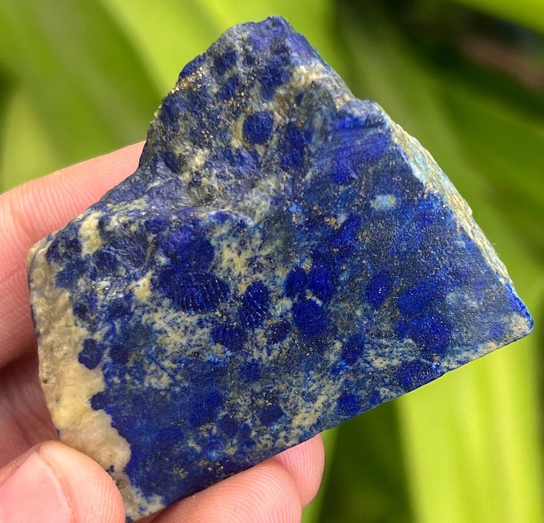Raw Lapis Lazuli Natural Lapis Lazuli Rough Gemstone Blue Lapis Lazuli ...