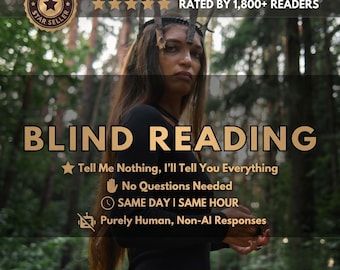 Blindes Tarot-Lesen, keine Fragen, Lieferung innerhalb derselben Stunde (PDF)
