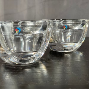Marc Aurel/Nachtmann votive holders, set of 2