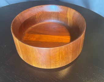 Dansk Designs Vintage Large Teak Bowl Excellent Condition