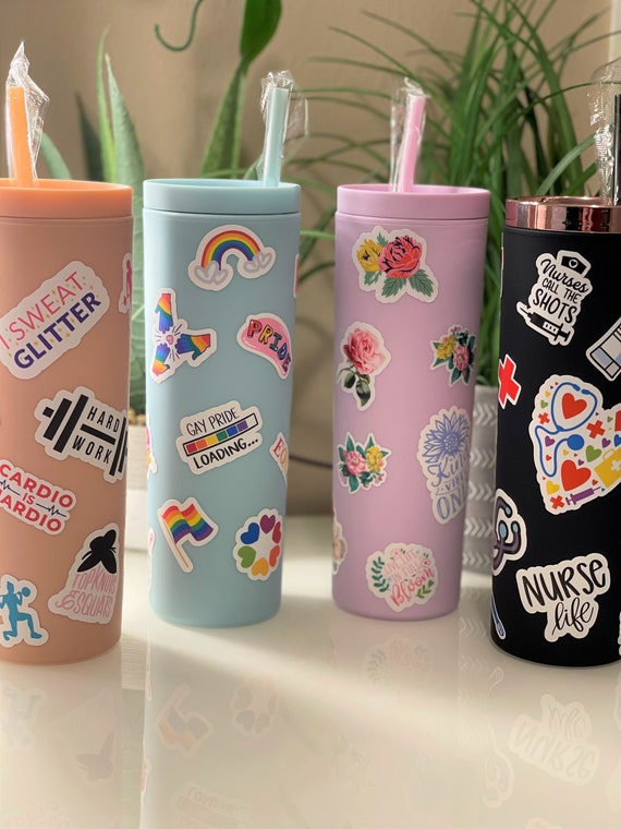 Tumbler DIY Kit Stickers Decals Personalized DIY Tumbler Etsy