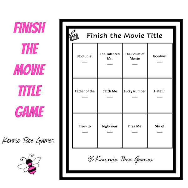 Movie Theme Party - Etsy