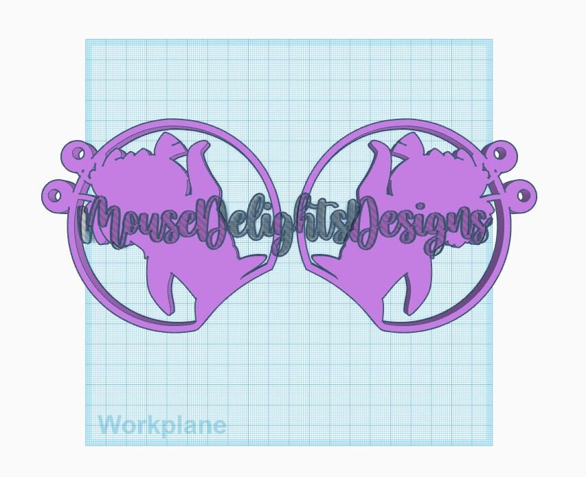 Purple Monster and Boo Ears Headband 3-D Printed New Monster Boo 3D Printed Ears - Etsy main image 3