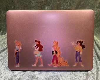 Casual Princesses Stickers