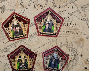 Map Boys Trading card pins