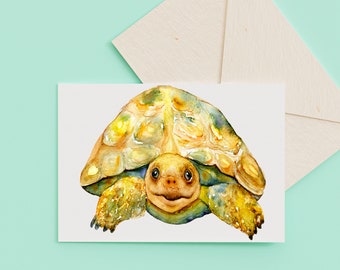 Tortoise Birthday Card, Tortoise Greeting Card, Cards For All Occasions, Blank Birthday Cards, Gift For Tortoise Lover, Pet gifts, from pet