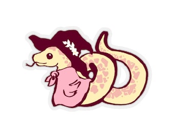 Pastel Witch snake design Sticker
