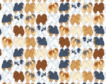 Multiple colors pomeranian sticker | vinyl | waterproof | laptops, hydroflasks, outdoor stickers, dog stickers, cute dog stickers, pom