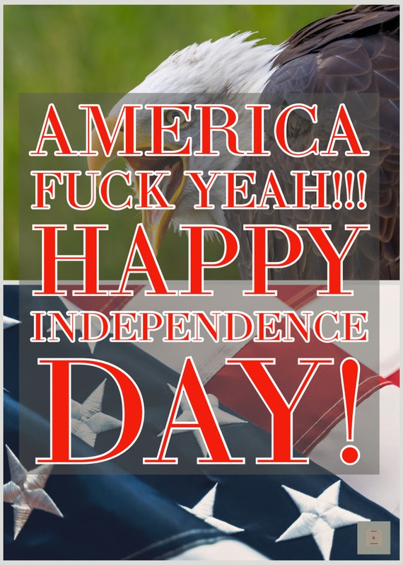 Funny Happy Independence Day Card - Etsy Funny Happy Independence Day Card - Etsy